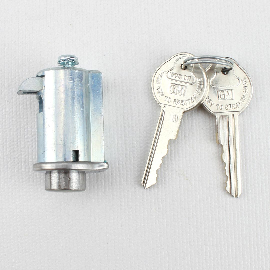 19401972 Chevy Car Truck Cadillac Corvette Glove Box Lock Pear Shaped